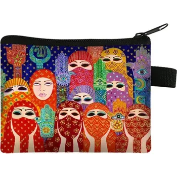 Dámská mini peněženka s mandalou - 06