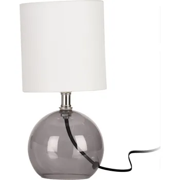 Lampička Home Styling Collection Stolní lampa se skleněným podstavcem, 24 cm