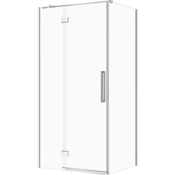 CERSANIT Hranatý sprchový kout CREA levý 100x90x200 cm chrom S601-294