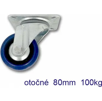 Pojezdové kolečko Zátěžová kolečka 100kg průměr 80mm, 3 varianty Varianta: otočné 100kg 80mm