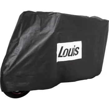 Plachta na motorové vozidlo Plachta na motorku (interiérová) do garáže Louis EVO, uni 225 cm černá