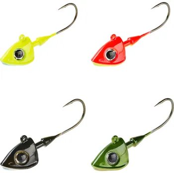 CAPERLAN Jigová hlava na rybolov na měkkou nástrahu TP DA 21 g ORANŽOVÁ