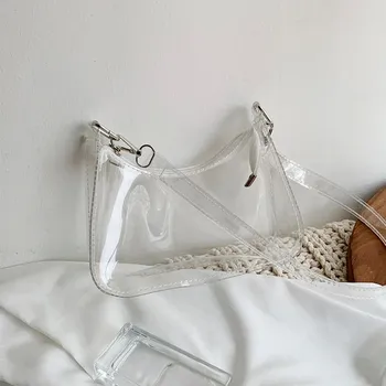 Kabelka Průhledná dámská kabelka - Průhledná