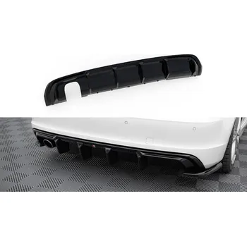 Nárazník Zadní difuzor Audi A3 S-Line Sportback 8V černý lesklý plast