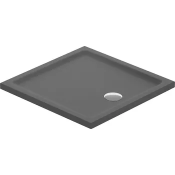 CERSANIT TAKO čtvercová sprchová vanička 80x4 šedá matná S204-040