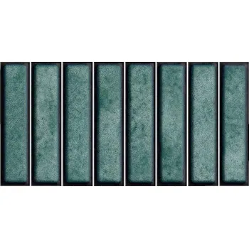 Obklad OBKLAD EL BARCO DOMINO VERDE GREEN GLOSSY 15X30