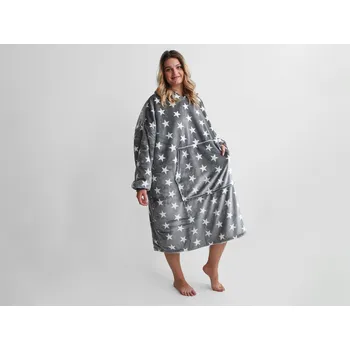 XPOSE Mikinová deka s beránkem 100 x 105 cm