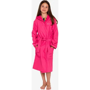 Chlapecký župan DECATHLON Dětský župan Compact z mikrovlákna 10 LET RŮŽOVÁ