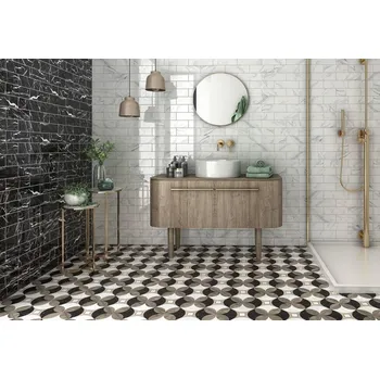 Dlažba MAYOLICA Alba My AC969 7,5 x 22,5 x 1 bílá 1 m2