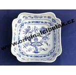 Cibulák mísa salátová čtyřhranná vysoká 18 cm originální cibulákový porcelán Dubí, cibulový vzor,