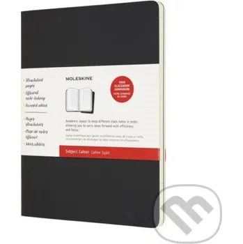 Záložka Moleskine - sada 2 plánovacích zošitov Cahier (čierny a hnedý) - Moleskine Moleskine
