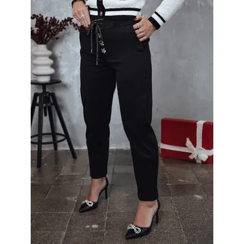 Dámské kalhoty oversize NADIFORMAL chino střih UY2259 Barva: Černá, Velikost: ONE SIZE