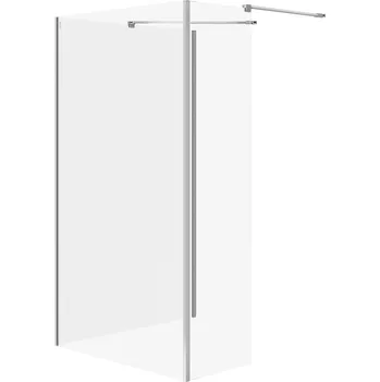 CERSANIT 3D Sprchový kout Cersanit Mille 90x100x30x200 walk-in pevná stěna chrom set B798, S601-185 S601-185