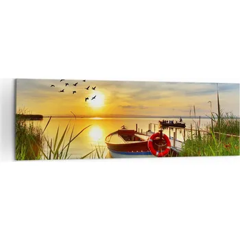 Obraz Velký obraz do obýváku 160x50 krajina moderní na plátně obrazy