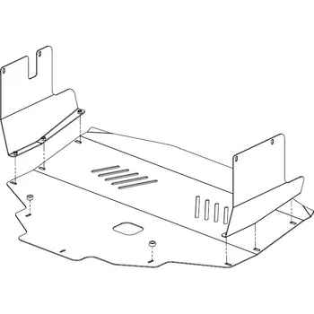 Kryt motoru Kryt Motorový prostor a skříň převodovky - ocel - Renault Master (2010 - 2019)