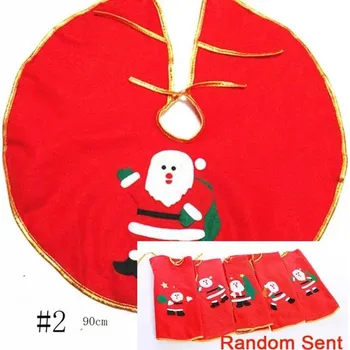 Vánoční dekorace Vánoční koberec pod stromeček | sukně pod vánoční stromek, 90 cm - více variant - 3