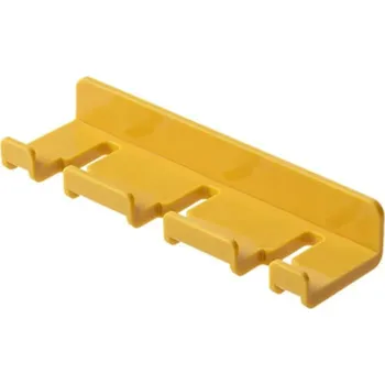 Držák na kartáček Držák kabelů | držák na zubní kartáčky, různé barvy - žlutá