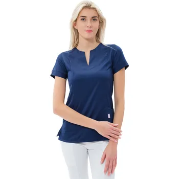 Zdravotnický oděv Perlička® Zdravotnická košile LILI SATTÉ Navy modrá Barva: Navy, Velikost: 36