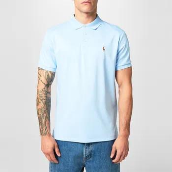 Pánská móda Tričko POLO RALPH LAUREN Elite Blue 1045923 L