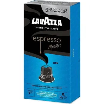 Lavazza Kapsle pro Nespresso espresso Maestro DEK bez kofeinu 10 ks
