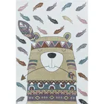 Dětský koberec Funny 2104 yellow 140 x 200 cm 140 x 200 cm