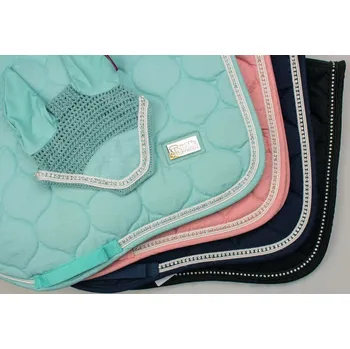 Podsedlová dečka+náušníky Kentaur 1, Full - Černá