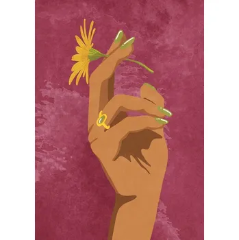 Plakát Plakát, Obraz - Smoking Flower, Raissa Oltmanns