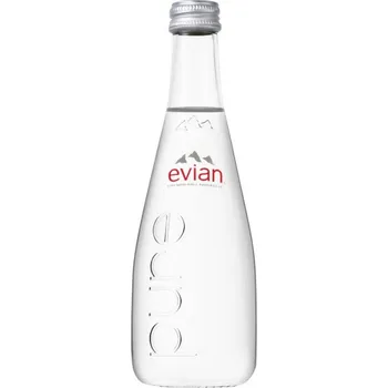 Voda Evian Neperlivá Voda 24x330ml (sklo)