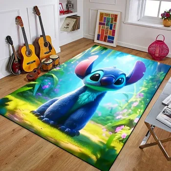 Dětsný nábytek Koberec pro dětský pokoj a obývák s motivem Stitch - D,100x120cm