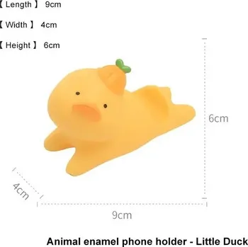 Držák na mobil se zvířecím motivem | stolní držák - 1 ks káčátko