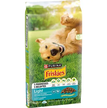 Krmivo pro psa 2x7kg Purina FRISKIES Light Sterilized s kuřecím a zeleninou - výhodné balení