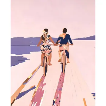 Plakát Plakát, Obraz - Cycling Joy Series 01, Uma Gokhale