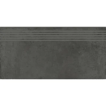 Dlažba DLAŽBA SCHODOVKA FOGGY NIGHT GRAPHITE MATT 29,8X59,8