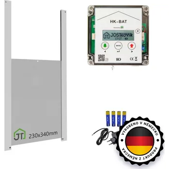 kurník Komplet automatického otevírání a zavírání kurníku JOSTechnik
