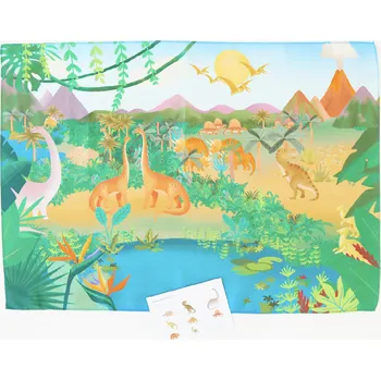 Sarah´s Silks Hedvábný šátek Hledej a najdi - Dinosauři Sarah´s Silks