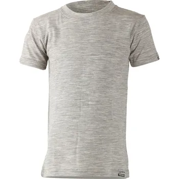 TONY dětské merino triko - Šedá 8484 / 110 / Šedá