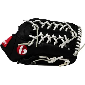 Rukavice BARNETT GL-125 REG kožené baseballové rukavice, černá (pro praváky) 12,5" ČERNÁ
