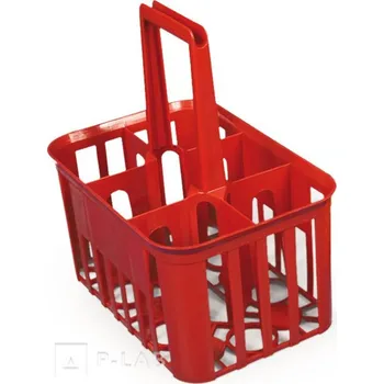 Nosič na lahve (Popis: Nosič na lahve, Kapacita držáku: 6 lahví, Rozměry (mm): 320 × 300 × 200, Balení (ks): 1)