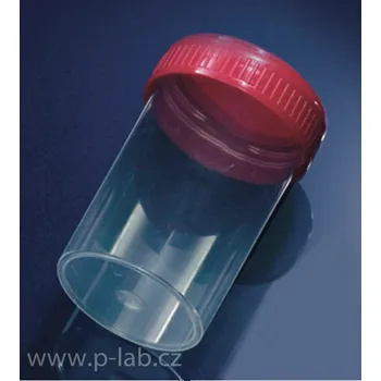 Aseptická nádobka (Objem (ml): 60, Materiál: PP, Balení (ks): 100)