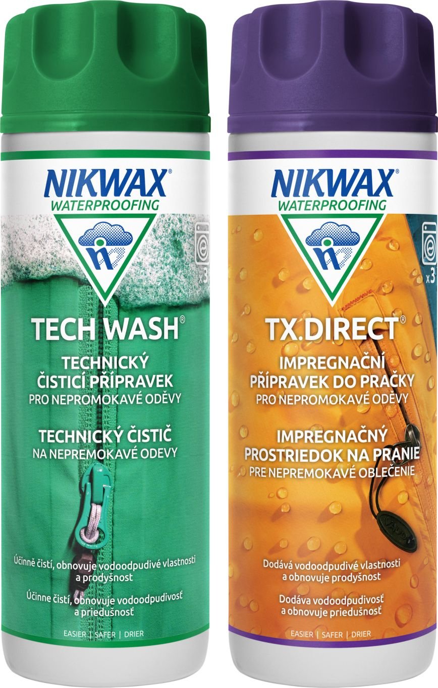 NIKWAX sada Tech Wash a TX.Direct (300 + 300 ml)