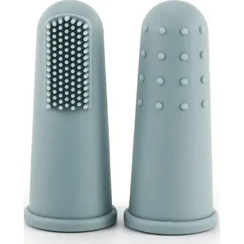 Zubní kartáček Dětský silikonový zubní kartáček s masáží dásní | Čistící kartáček pro děti a mazlíčky - T12