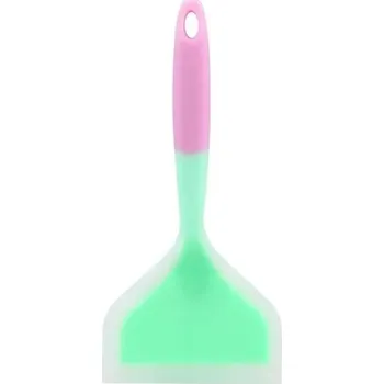 Silikonová špachtle | kuchyňské náčiní | vaření - 1ks růžová zelená