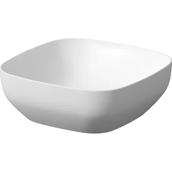 Umyvadlo CERSANIT Umyvadlo na desku LARGA 38 hranaté bílé matné K677-015