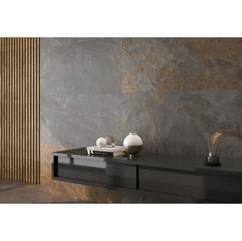 Dlažba ARGENTA COUREL AC567 60 cm x 120 cm x 0,9 cm šedá 1,44 m2