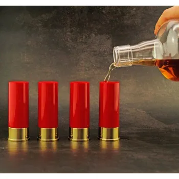 Sklenice Patronové panáky 4 ks