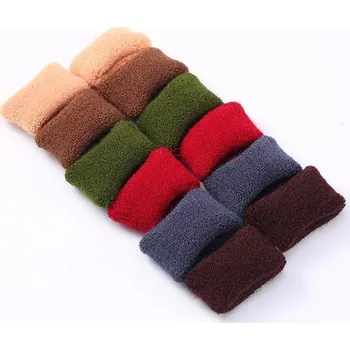 Elastické gumičky bez poškození vlasů | gumičky do vlasů | vlasové doplňky 12 ks - kávově šedá