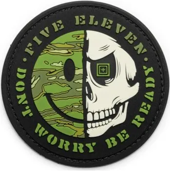 Nášivka DONT WORRY PATCH, 5.11, černá