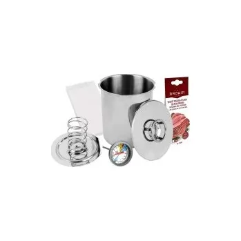 Udírna BROWIN Šunkovar na 3kg s teploměrem a sáčky