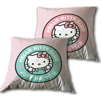 Polštář Polštář Hello Kitty Just be you 40X40cm