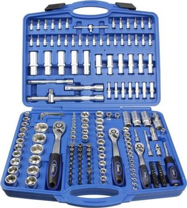CONDOR gola sada 1/4"-3/8"-1/2" 4-32mm, 171-dílná 100-00112